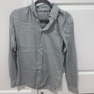 Faherty The Movement Shirt Grey